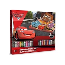 Disney Cars Tiyatro Sahnesi Büyük Kum Boyama Seti-red Castle Bks-01