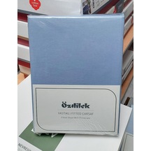 Özdilek Colourist Lastikli Tek Kiş. Çarşaf Seti 100x200 -buz Mavi