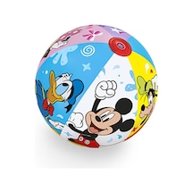2 Adet Bestway Mickey Mouse Desenli Deniz Topu Çok Renkli