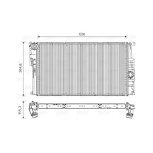 Valeo 735454 Motor Radyatoru 17117005511 17117600520 17118672107