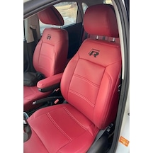 Volkswagen Polo Araca Özel Deri Oto Koltuk Kılıfı (500699671)