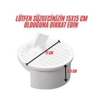15x15 Süzgeçler İçin Gider Kapağı, Yer Süzgeci, Izgarası Gider Kapağı, Yer Süzgeci Süzeği