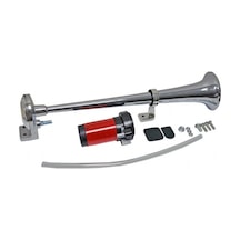 Carub 12V Marine Korna Motorlu Tekli Krom 450 Mm Br2751518