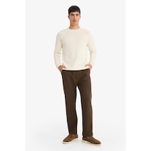 Defacto Regular Fit Beli Bağcıklı Eşofman Altı F0309ax25aubn595 Kahve-bn595