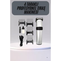 Hassas Ciltlere Özel Saç Sakal Ve Vücut Kuaför Tipi Şarjlı Tıraş Makinesi Mh-hs0738-4135