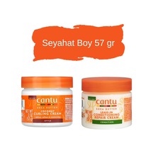 Cantu Kıvrıcık Ve Dalgalı Saçlar Onarıcı & Şekillendirici Saç Bakım Mini Seyahat Seti