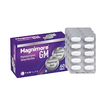 Magnimore Gm Magnezyum Içeren Takviye Edici Gıda 60 Tablet