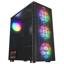 Rampage Redsky Rgb Mesh 700w 80+ 4 12cm Rgb Fan Gaming Oyuncu Kasası