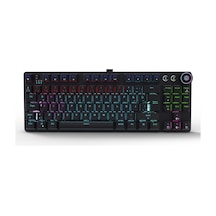 Gamebooster Ryba Rainbow Red Switch Triple Mode Siyah Mekanik Gaming Klavye