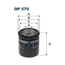 Fıltron Op570 Yag Filtresi 1109a9 7701415070 93156245