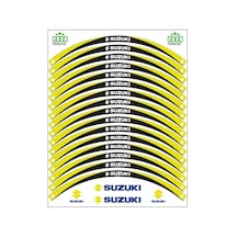 SUZUKİ SARI SİYAH UYUMLU REFLEKTÖRLÜ JANT ŞERİDİ