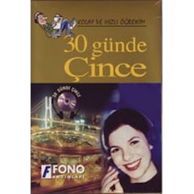 30 Günde Çince (kitap + 2 CD) - Kutulu- Fono Yayınları