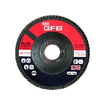 Alüminyum Flap Disk Zımpara 115x80 Kum-kırmızı 10 Adet