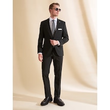 Pierre Cardin Erkek Siyah Takım Elbise 50325155-vr046