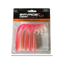 Savage Gear Lb Sandeel Curltail 7cm Pink Glow 6 Adet