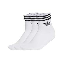 Adidas 3s Ankle Unısex Spor Çorap - Jv7435 Beyaz