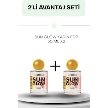 Sun Glow Kadın Edp 50 Ml X2 Çiçeksi