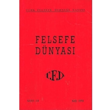 Felsefe Dünyası - Kış 1994 Sayı - 14