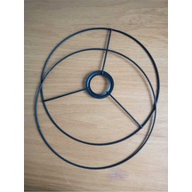 Abajur Çember Teli Siyah