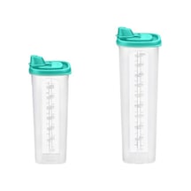 Plastik Sıvı Yağlık 0.75 + 1 L 2'li Set