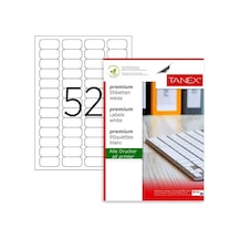 Tanex Laser Etiket Kod 2052 46.4mm X 21,2mm Diğer