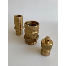 Gemü Hava Sıvı Valfi Pirinç Bağlantı Adaptörü 17mm