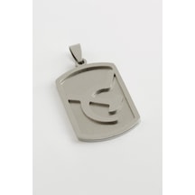 Cosmotex Ok Yay Çelik Kolye Ucu 2,5x4 Cm-gümüş Rengi Çok renkli