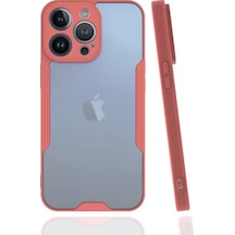 Newface Apple İphone 13 Pro Kılıf Platin Silikon - Pembe