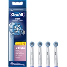 Oral-B Şarjlı Diş Fırçası Yedek Başlığı Sensitive X-Filament 4'lü