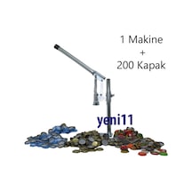 Soda Gazoz Kapağı Kapatma Makinesi 200 Kapak Şişe Kapatma Aleti
