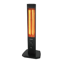 Kumtel Mh-2300 Çift Flamentli Siyah Isıtıcı