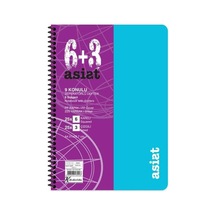 Keskin A4 6+3 X 25 225 Yp.ayraçlı Pp Kapak Asist Defter