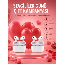 Sevgiliye Hediye Çift Kulaklığı Yeni Nesil Pro Kulaklık Sevgililer Gününe Özel Kampanya Model