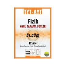 Pano Yayınları Tyt Ayt Fizik Tarama Föyleri 12 Fasikül 12X16 Say