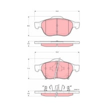 Toyota Avensis Ön Fren Balatası 1998-2004