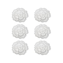 Suntek 6pcs Placemats Yemek Masası Yer Paspas Dekor Mutfak Ev Gümüş