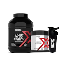 Whey Protein Çilekli Protein Tozu 72 Servis 2300 Gr + Kreatin 100 Servis 300 Gr + Shaker Çilek