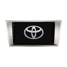 Toyota Camry Araç Multimedya Android Ekran Carplay Navigasyon Double Teyp 4+64 9" 06-11 Silver Blueway