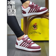 Bordo - Beyaz