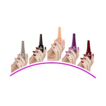 5 Adet Keratinli Besleyici Oje 14 Ml Set4 Diğer