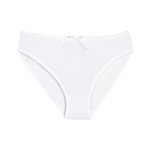 12 Adet Yıldız Bayan Bambu Bikini Külot Beyaz 3910 001