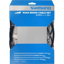 Shimano Shımano Slr Sıl-tec Kaplama Yol Fren Kablo Seti Y80098011 Siyah Siyah