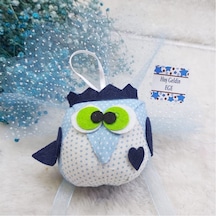 Peluş Baykuş Erkek Bebek Hediyelik(30 Adet)