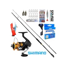 Shimano Fx 3000 244cm 6-32gr Zen Pro Karbon Spin Olta Takımı Seti