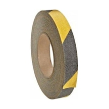 Sarı Siyah Merdiven Ve Zemin Kaydırmaz Kaymaz Bant 25Mm X 25Mt (164493857)