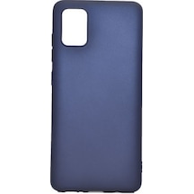 Nihcase Samsung Uyumlu Galaxy A51 Kılıf Matte Premier Silikon Kapak