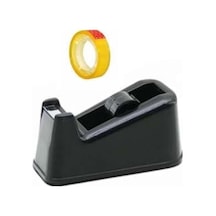 Tr Kaydırmaz Tabanlı Küçük Boy Bant Kesme Makinesi Para Bandı Bant Kesici + Bant Hediyeli Siyah Prs-14-0341-s 1