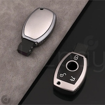 Mercedes A B C E S G Serisi Gl Gla Glc Cla Cls Amg W212 W205 W204 Titan Gri Tpu Anahtar Kılıfı