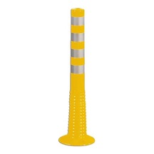 Sarı Delinatör Şerit Ayırıcı Esnek Delinatör 100 Cm Trafik Delinatör
