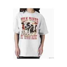 Tarzsokak Karanlık Mizah T-shirt'ü Erkekler Kadınlar İçin %100 Pamuklu Tişörtler Kısa Kollu Üstler 1208 Beyaz